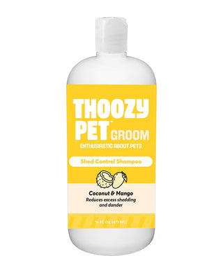 ThoozyPet Shed Control Shampoo Coconut & Mango 16  ounces