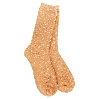 Weekend Cotton Slub Marled Crew Socks