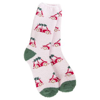 Holiday Cozy Crew Socks
