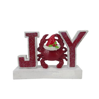 Joy Crab Word Block