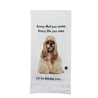 Cocker Spaniel Kitchen Towel