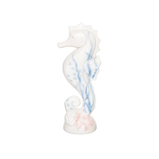 White Seahorse Figurine