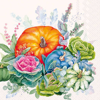 Bountiful Harvest Paper Cocktail Napkins - 20 Ct.