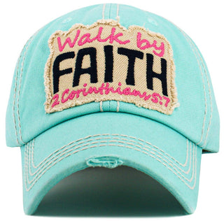 Walk By Faith Vintage Baseball Cap