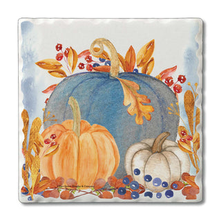 Denim Harvest Absorbent Tumbled 4 Pack Tile Coaster