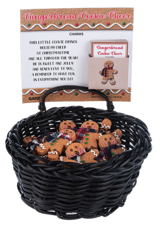 Gingerbread Cookie Cheer Pocket Charm