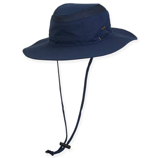 Valette Men's Nylon Floppy Hat in Navy