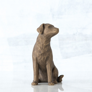 Willow Tree Love My Dog Figurine