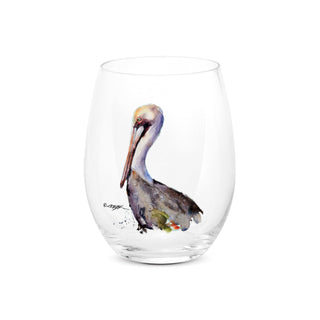 Pelican Stemless Wineglass