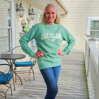 Mermaid Crew Neck Sweatshirt Oak Island