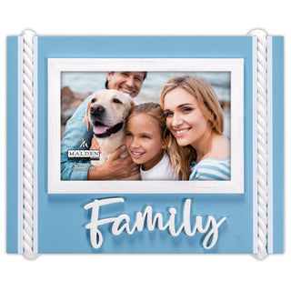 Coastal Rope Family Photo Frame