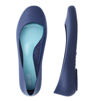 Taylor Matte Ballet Flats in Sapphire