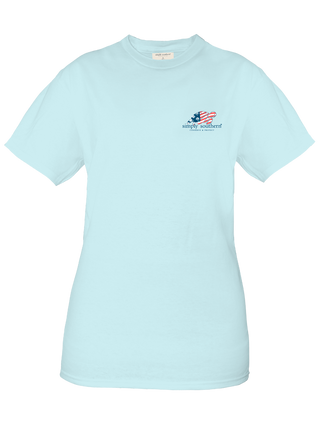 Youth Flag Turtle Tracker Short Sleeve T-Shirt