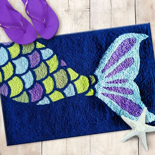 Jeweltone Mermaid Rug