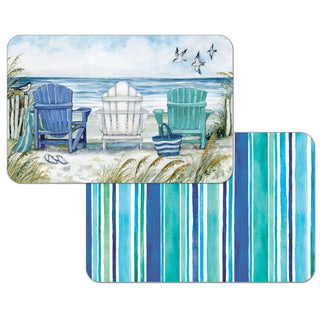 Chairs by the Sea  - Easycare Reversible Placemat