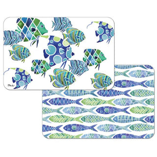 Tahiti Fish Reversible Plastic Placemat