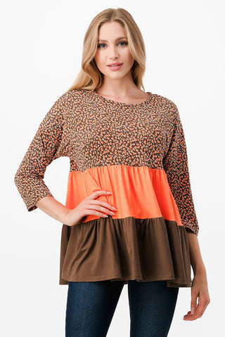 Katherine Color Block Top