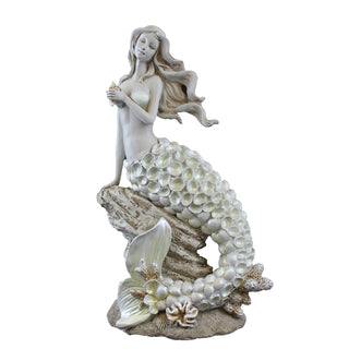 Mermaid Figure on Rock