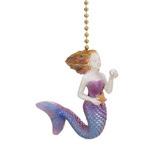 Seaside Mermaid Fan Pull