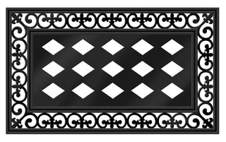 Fleur Scroll Sassafras Door Mat Tray