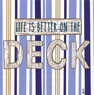 Paper Cocktail Napkins  Deck Life