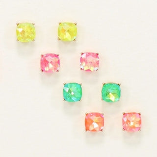 Colorful Crystal Earrings