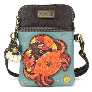Orange Crab Cell Phone Crossbody