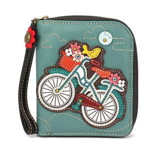 Bicycle - Zip Around Wallet
