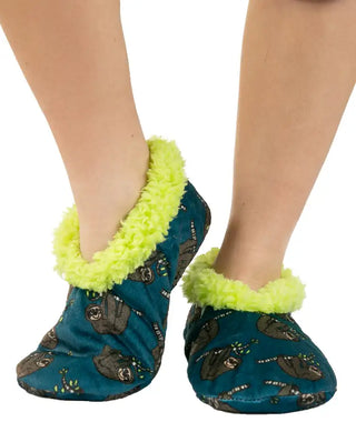 Slow Morning Sloth Fuzzy Feet