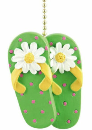 Green Flip Flop Ceiling Fan Pull