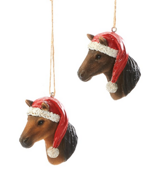 Horse Ornament - 2 Asst.