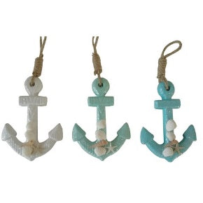 Glitter Anchor Ornament *3Colors Available*