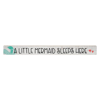 A Little Mermaid Sleeps Here