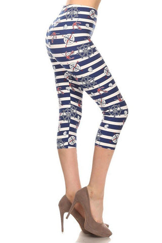 Print Capri Leggings - Available in 12 Fun Prints!