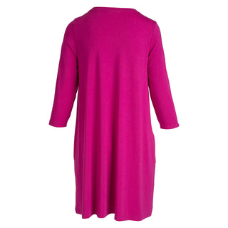 Oh So Soft Fuchsia Red Tunic Dress