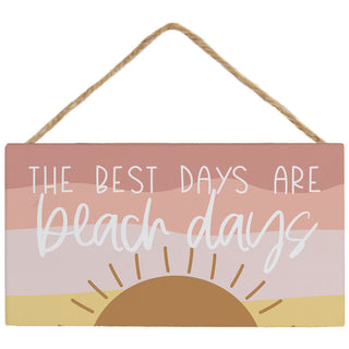 Beach Days Hanging Accent Sign