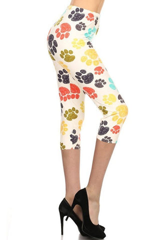 Print Capri Leggings - Available in 12 Fun Prints!