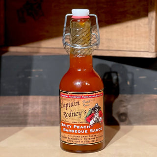 Copy of Copy of Captain Rodney's Private Reserve Spicy Peach BBQ Sauce
