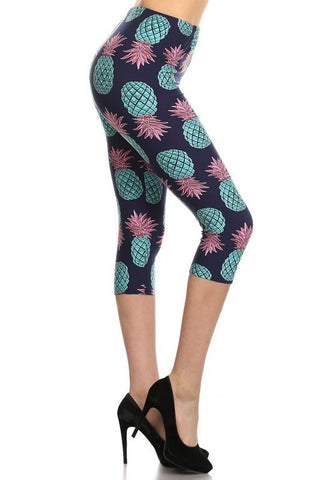 Print Capri Leggings - Available in 12 Fun Prints!