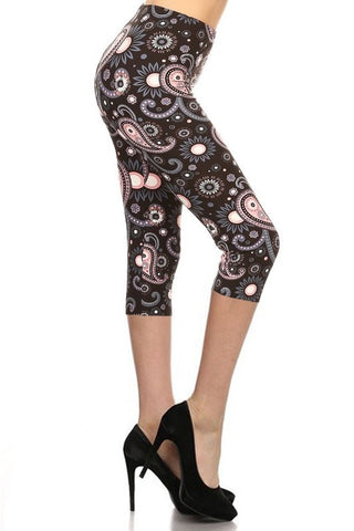 Print Capri Leggings - Available in 12 Fun Prints!