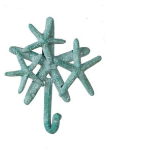 Starfish Cluster Wall Hook *Available in 3 Colors*