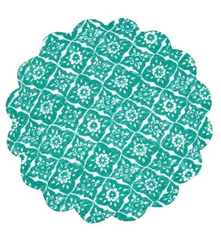 Madison Aqua Quilted Placemat