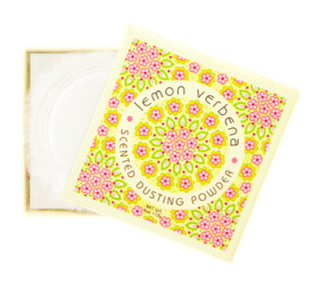 Botanical Spa Products - Lemon Verbena Dusting Powder with Puff