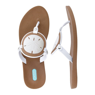 Solara Flip Flop - Sand Dollar - Final Sale