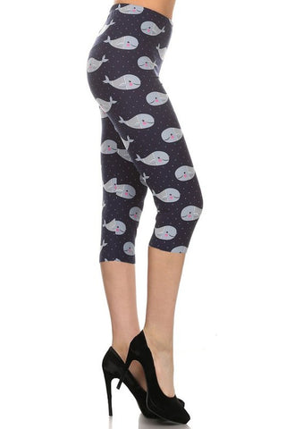 Print Capri Leggings - Available in 12 Fun Prints!