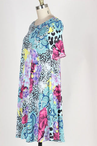 Wild Rose Tunic Dress