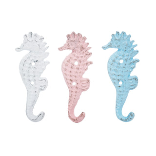 Metal Seahorse Hook *3 Colors*
