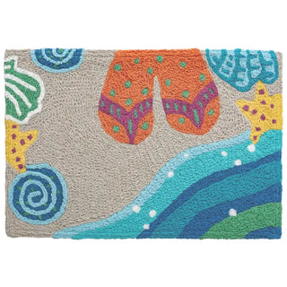 Seaside Sandals Rug