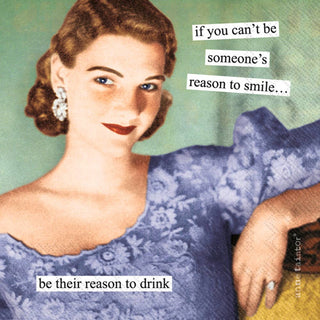 Paper Cocktail Napkins Reason To Smile