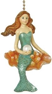 Mermaid Fan Pull